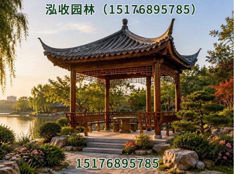 岳阳防腐木凉亭展示图